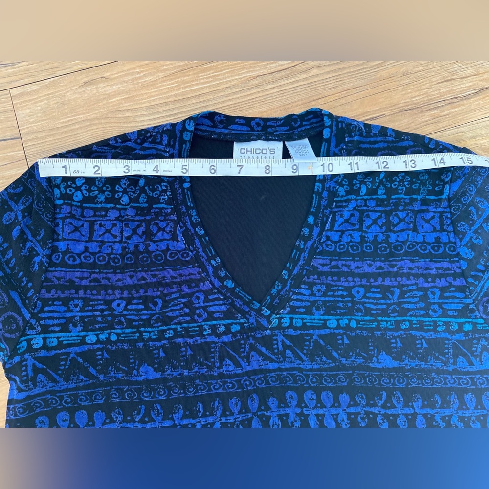 Printed Chicos Matching Set - Picture 5 of 7